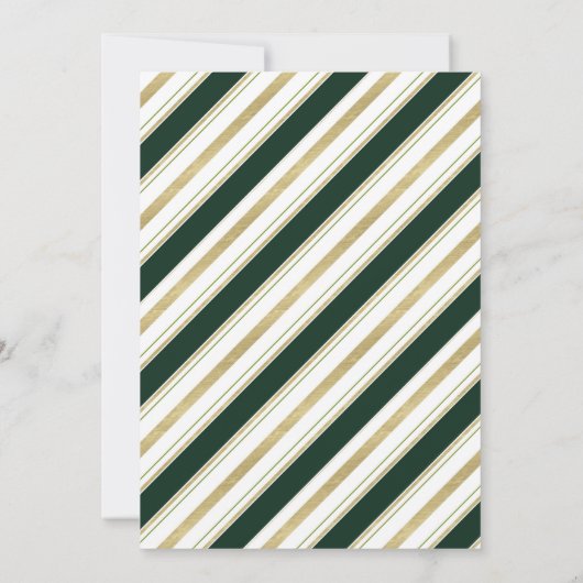 Invitation Feuilles de palmier tropicales Mariage blanc vert  (Dos)