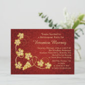 Invitation feuilles d'or sur la vigne, Parti de la retraite d (Debout devant)