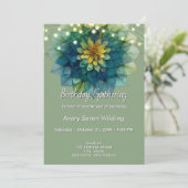 Invitation Feuilles Vivantes | Mandala (Debout devant)