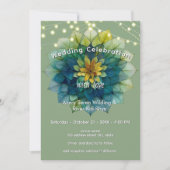Invitation Feuilles Vivantes | Mandala (Devant)