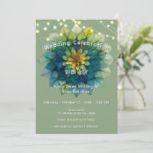 Invitation Feuilles Vivantes | Mandala (Debout devant)