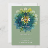 Invitation Feuilles Vivantes | Mandala (Dos)