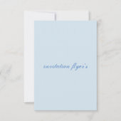 Invitation feuillet d'invitation (Devant)