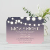 Invitation Feux à cordes jardin soirée cinéma 13e anniversair (Debout devant)