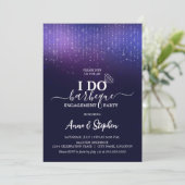 Invitation Feux d'allumage Je fais BBQ Engagement Party (Debout devant)