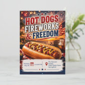 Invitation Feux d'Artifice et Hot Dogs pour la Lib (Debout devant)