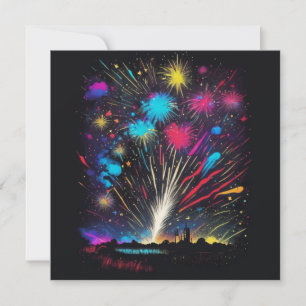 Invitation Feux d'artifice Fête de l'Indépendance du 14 jui