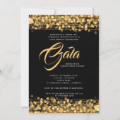 Invitation Feux de gala officiel de l'entreprise Ball Gold (Devant)
