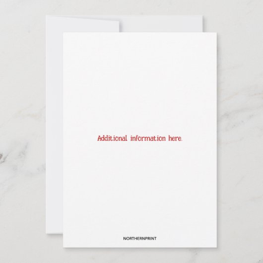 Invitation Fiançailles BBQ I Do modifiable (Dos)