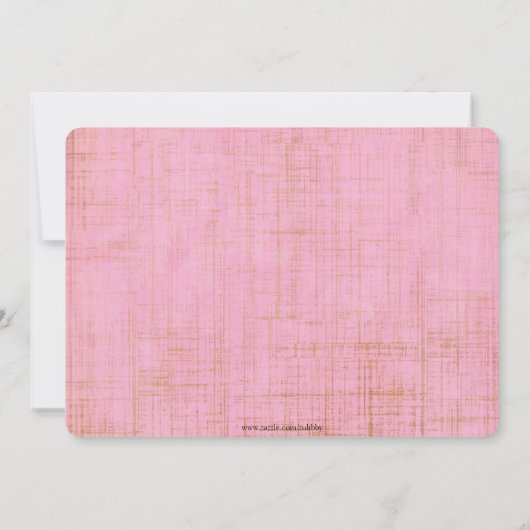 Invitation Fiançailles de couples/invitation mignons de Fête (Dos)