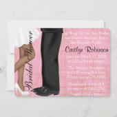 Invitation Fiançailles de couples/invitation mignons de Fête (Devant)