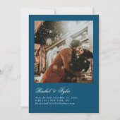 Invitation Fiançailles de légende officiel Enregistrer la dat (Devant)