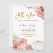 Invitation fiançailles de l'engagement des Citrouilles (Devant)