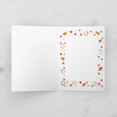 Invitation Fiançailles de Mariage de Fête des mariées vierge  (Intérieur)