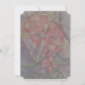 Invitation Fiançailles de poterie (Dos)