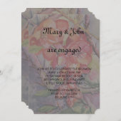 Invitation Fiançailles de poterie (Devant / Derrière)