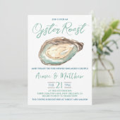 Invitation Fiançailles de toast Oyster (Debout devant)