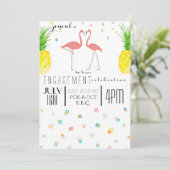 Invitation Fiançailles FLAMINGLE (Debout devant)