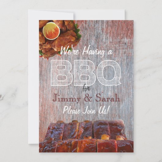 Invitation Fiançailles mariage (Devant)