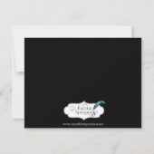 Invitation Fiançailles Mariage des Elegance Brides Rainbow (Dos)