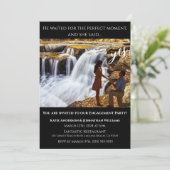 Invitation Fiançailles - Photo Contexte Virginie-Occidentale- (Debout devant)