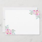 Invitation Fiche de proposition d'une femme de ménage de plui (Dos)