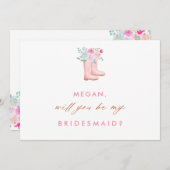 Invitation Fiche de proposition d'une femme de ménage de plui (Devant / Derrière)