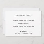 Invitation Fiche de retraite au revoir au collègue drôle (Dos)