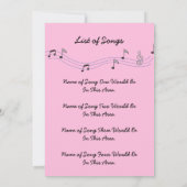 Invitation Fiche d'invitation au considérant pour violon d'An (Dos)