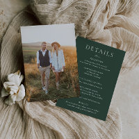 Fiche photo Mariage vert BRUNSWICK