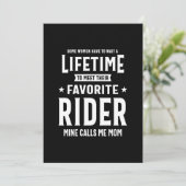 Invitation Fier Maman D'Un Awesome Joueur Rider (Debout devant)