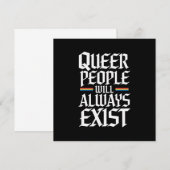 Invitation Fierté queer La fierté queer Les personnes queer e (Devant / Derrière)