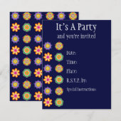 Invitation Fiesta (Devant / Derrière)
