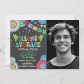 Invitation Fiesta 21e anniversaire Nacho Moyenne 2 (Devant)