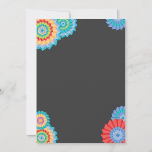 Invitation Fiesta 21e anniversaire Nacho Moyenne 2 (Dos)