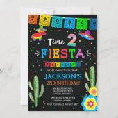 Invitation Fiesta 2 Anniversaire (Devant)