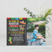 Invitation Fiesta, anniversaire de Cinco De Mayo (Debout devant)