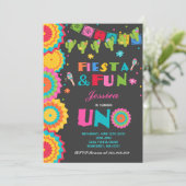 Invitation Fiesta Anniversaire Fiesta Fun Se Trans (Debout devant)