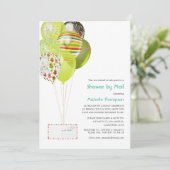 Invitation Fiesta Baby ou Fête des mariées par la poste (Debout devant)