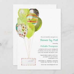 Invitation Fiesta Baby ou Fête des mariées par la poste