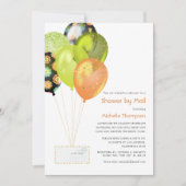 Invitation Fiesta Baby ou Fête des mariées par la poste (Devant)