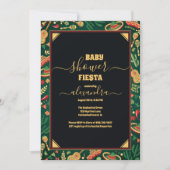 Invitation Fiesta Baby shower mexicain Fun (Devant)