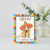 Invitation Fiesta Basset (Debout devant)