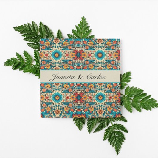 Invitation Fiesta Blooms, personnalisable