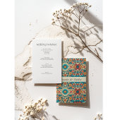 Invitation Fiesta Blooms, personnalisable