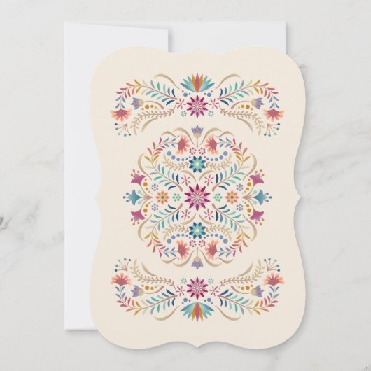 Invitation Fiesta Boho (Dos)