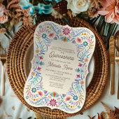 Invitation Fiesta Boho Quinceanera