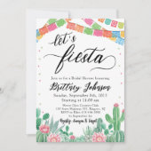 Invitation Fiesta Bridal Shower Taco Mexicaine (Devant)