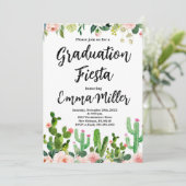 Invitation Fiesta Cactus (Debout devant)