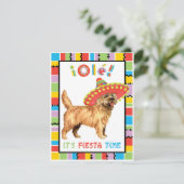 Invitation Fiesta Cairn Terrier (Debout devant)